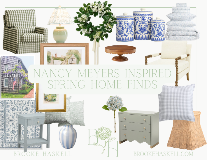 Spring Home Decor Ideas for a Nancy Meyers–Inspired Home